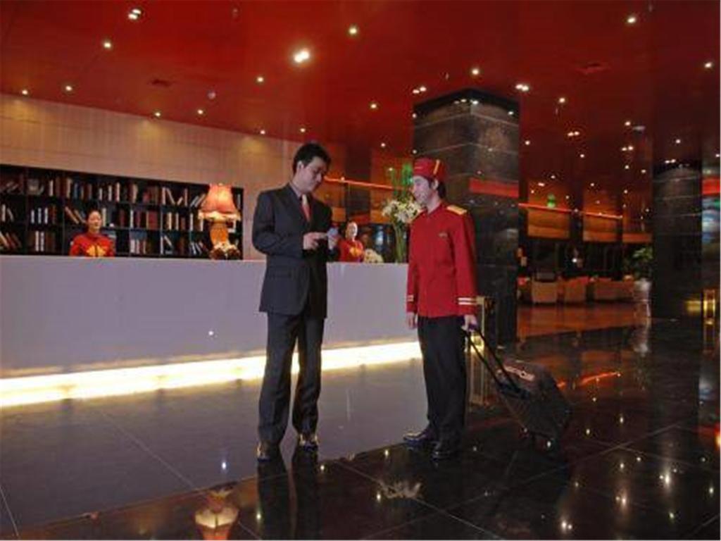 שנגחאי Gloria Plaza Hotel Kangqiao מראה פנימי תמונה